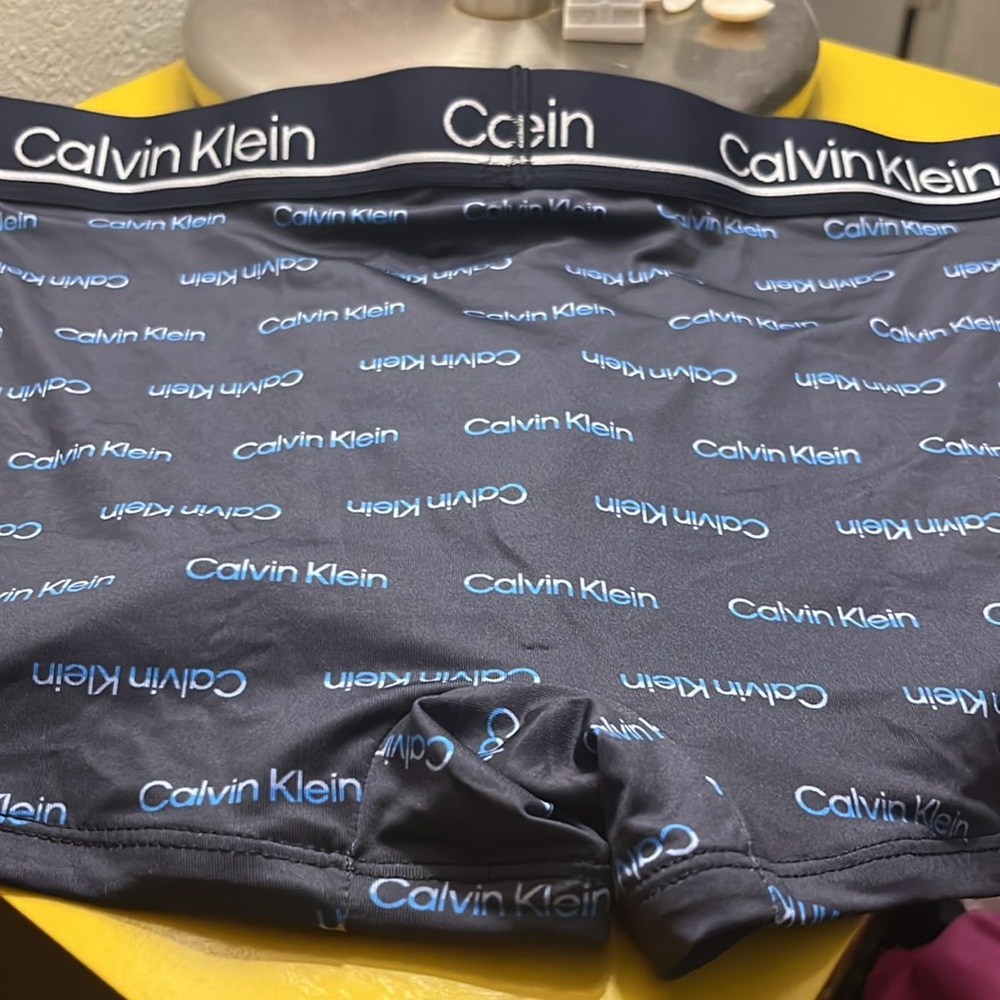 Calvin Klein Blue Boxer Briefs Underwear - Picture 4 of 6
